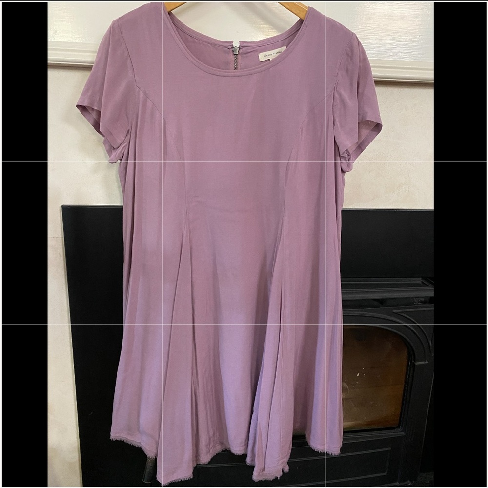 Urban Outfitters Lavender Color Short Sleeved Dress
